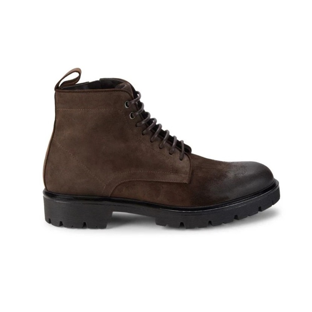 GOOD MAN BRAND MODERN CITY BOOT  ITALIAN LEATHER  MEN'S SIZE 7.5  T MORO‎ BROWN